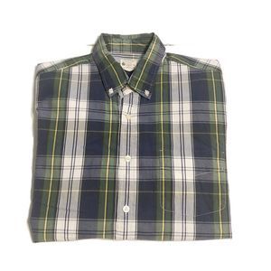 J Crew Plaid Button Down Sz Medium